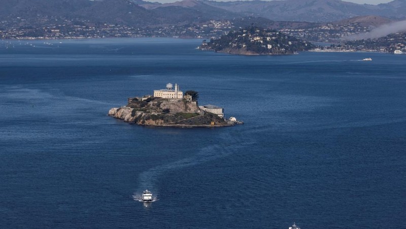 Penjara di Pulau Alcatraz. (REUTERS/Noah Berger/File Photo)