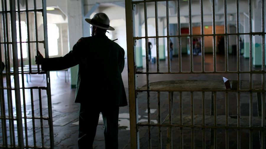 Penjara di Pulau Alcatraz. (REUTERS/Noah Berger/File Photo)