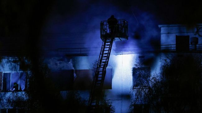 Potret Tragedi Ledakan Gas di Moskow, Korban Jiwa Berjatuhan