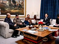 Ditemani Airlangga & Bos Danantara, Prabowo Temui Utusan PM Jepang