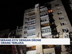 Video: Rusia Serang Kyiv Dengan Drone, 11 Orang Terluka