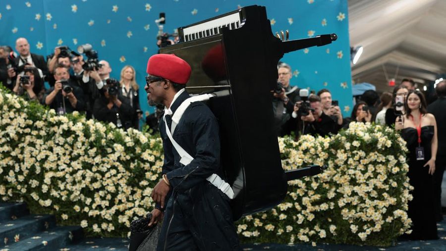  Tailoring Black Style,' di New York City, New York, AS, 5 Mei 2025. (REUTERS/Mario Anzuoni)