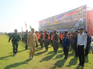 Bupati Lamongan Buka TNI Manunggal Membangun Desa ke-124