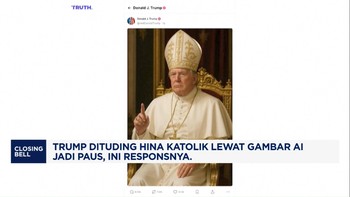 Video: Trump Respon Soal Foto Jadi Paus Versi AI