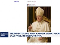 Video: Trump Respon Soal Foto Jadi Paus Versi AI
