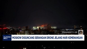 Video: Moskow Diguncang Serangan Drone Jelang Hari Kemenangan