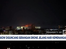Video: Moskow Diguncang Serangan Drone Jelang Hari Kemenangan