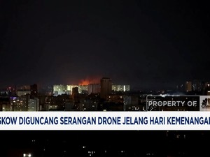 Video: Moskow Diguncang Serangan Drone Jelang Hari Kemenangan