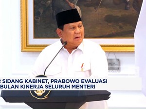 Video: Gelar Sidang Kabinet, Prabowo Evaluasi 6 Bulan Kinerja Menteri
