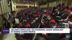 Video: Jelang Konklaf, 133 Kardinal Akan 'Diisolasi' di Wisma Santa Ma