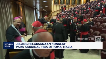 Video: Jelang Pelaksanaan Konklaf, Para Kardinal Tiba di Roma, Italia