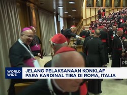 Video: Jelang Pelaksanaan Konklaf, Para Kardinal Tiba di Roma, Italia