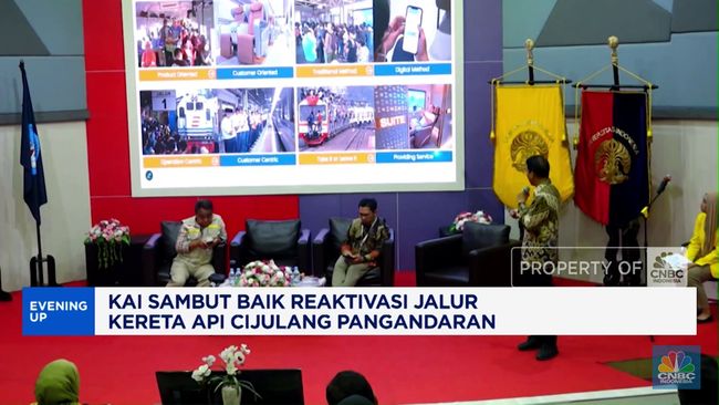 Video: KAI Sambut Baik Reaktivasi Jalur KA Cijulang Pangandaran