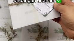 Viral Undangan Pernikahan Ramah Lingkungan, Bisa Tumbuh Jadi Sayur dan Bunga