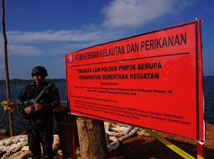 KKP Segel Proyek Terminal Pelabuhan & Reklamasi di Kepulauan Riau