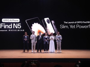 Keunggulan OPPO Find N5 Jadi Sorotan Tokoh Publik-Pimpinan Industri di RI