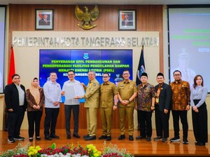 Kontrak Diteken, Tangsel Bakal Bangun Pengolahan Sampah Jadi Listrik