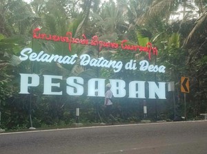 Plang Nama Desa Pesaban Dirusak Lagi, CCTV Rekam Dua Remaja
