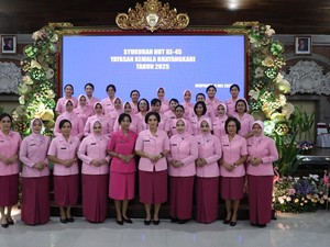 Polda Bali Gelar HUT Ke-45 Yayasan Kemala Bhayangkari