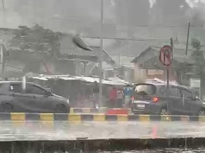 Imbas Cuaca Ekstrem, GT Parungkuda Sukabumi Ditutup Sementara