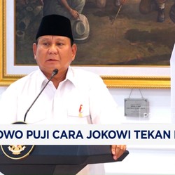 Video: Prabowo Puji Cara Jokowi Tekan Inflasi