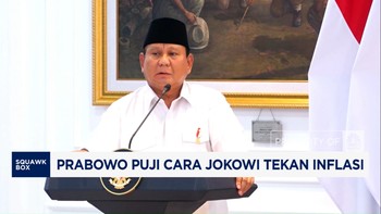 Video: Prabowo Puji Cara Jokowi Tekan Inflasi