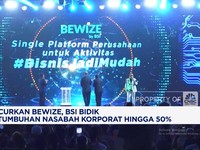 Video: Luncurkan BEWIZE, BSI Bidik Pertumbuhan Nasabah Korporat 50%