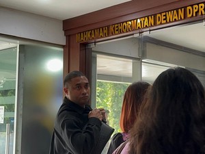 Rayen Pono Hadiri Panggilan MKD DPR Terkait Dugaan Ahmad Dhani Hina Marga