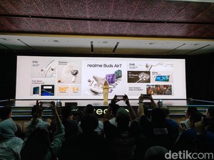Realme Buds Air 7 dan T200 Lite Rilis di RI, Harga Terjangkau