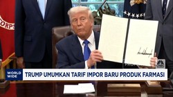 Video: Lagi! Trump Umumkan Tarif Impor Baru Produk Farmasi