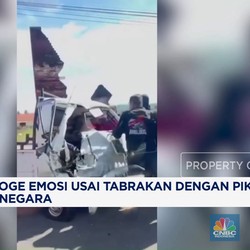 Video: Viral! Pemoge Emosi Usai Tabrakan dengan Pikap di Banjarnegara