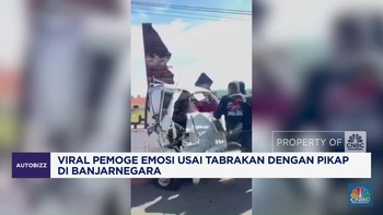 Video: Viral! Pemoge Emosi Usai Tabrakan dengan Pikap di Banjarnegara