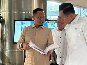 Usai Menteri PU, Walkot Agung Juga Temui AHY Bahas Jembatan Siak V-Lingkar Tol