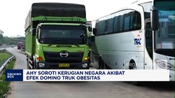 Video:  AHY Sebut Truk Obesitas Bikin Negara Rugi Rp43 Triliun
