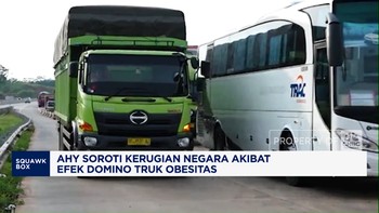 Video: AHY Sebut Truk Obesitas Bikin Negara Rugi Rp43 Triliun