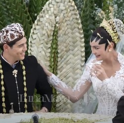 Sah! Luna Maya Resmi Dinikahi Maxime Bouttier, Ini Maharnya