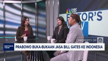 Video: Bertemu Bill Gates, Prabowo Didampingi Belasan Taipan