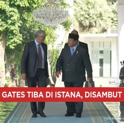 Video: Presiden Prabowo Sambut Bill Gates di Istana Merdeka