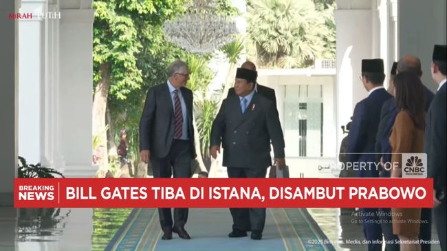Video: Presiden Prabowo Sambut Bill Gates di Istana Merdeka