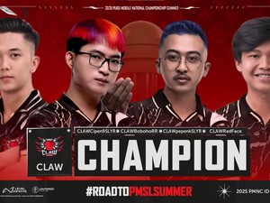 Claw Slayers Juara PMNC ID Summer 2025, Susul Bigetron ke PMSL SEA
