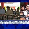 Video: Prabowo & Bill Gates Pantau Program MBG SDN Jati 03 Pulogadung
