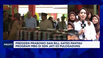 Video: Prabowo & Bill Gates Pantau Program MBG SDN Jati 03 Pulogadung