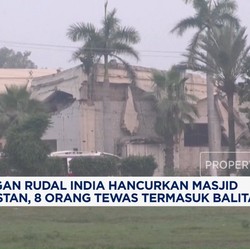 Video: Serangan Rudal India Hancurkan Masjid di Pakistan