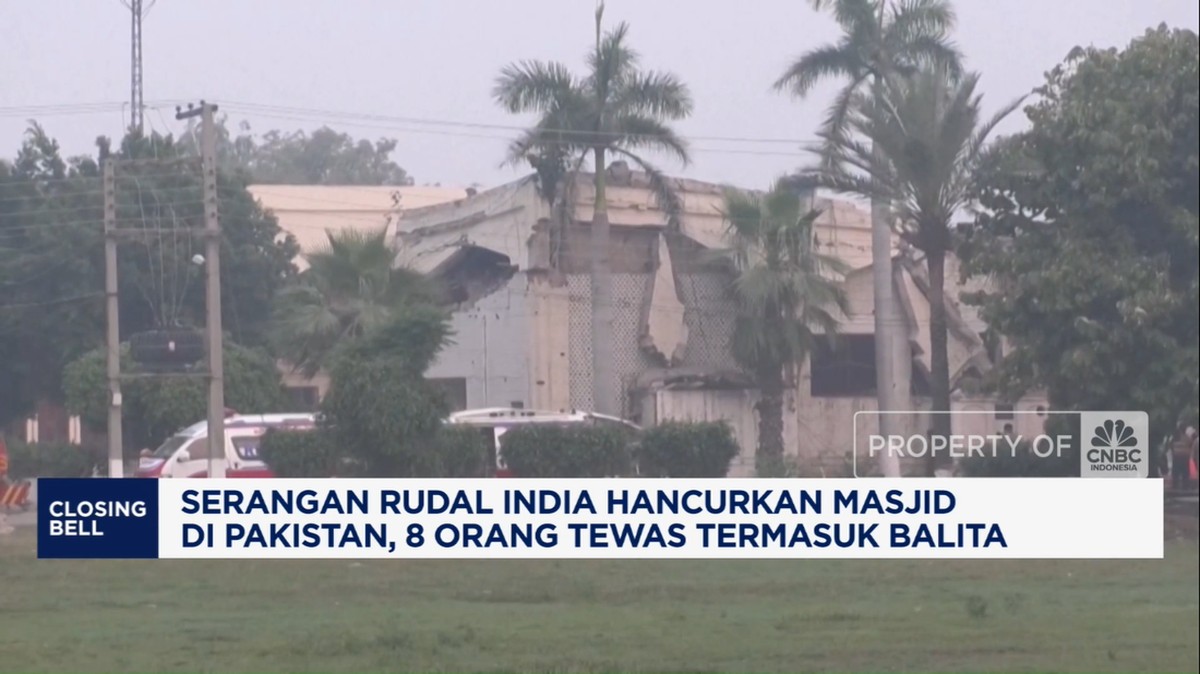 Video: Serangan Rudal India Hancurkan Masjid di Pakistan