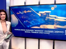 Video: Harga Emas Kadang "Ngegas", Kadang "Cemas", Bakal USD 4.000?