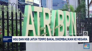Video: HGU dan HGB Jatuh Tempo Bakal Dikembalikan ke Negara