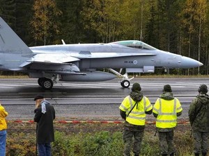 Jet Tempur Finlandia Jatuh, Pilot Selamat