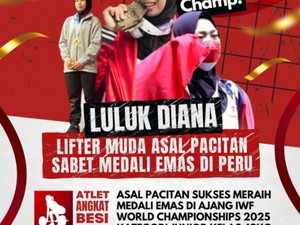 Profil Luluk Diana, Peraih Emas Kejuaraan Dunia Angkat Besi dari Pacitan