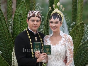 Senyum Bahagia Luna Maya-Maxime Bouttier Setelah Sah Jadi Suami Istri