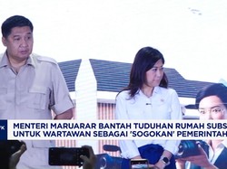Video: Menteri Maruar Bantah Rumah Subsidi Wartawan Sebagai 'Sogokan'
